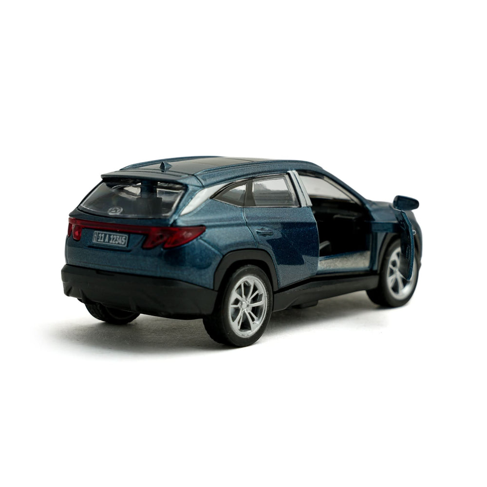 Die Cast Car With Light And Sound - Steel Green, Die-cast Model Car, Chase Value, Chase Value