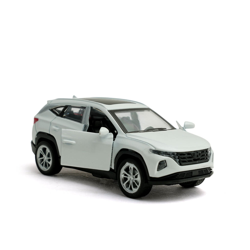 Die Cast Car With Light And Sound - White, Die-cast Model Car, Chase Value, Chase Value