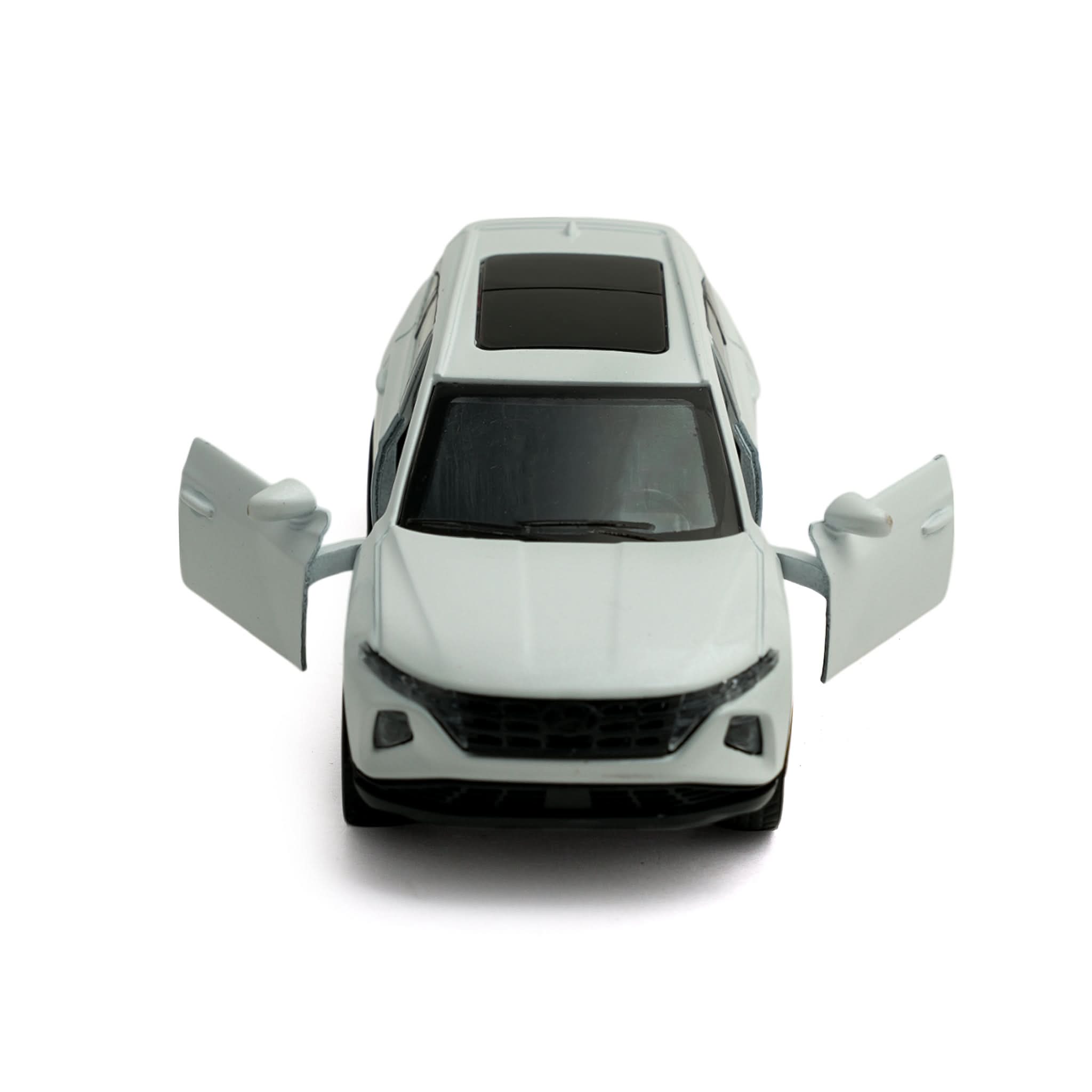Die Cast Car With Light And Sound - White, Die-cast Model Car, Chase Value, Chase Value