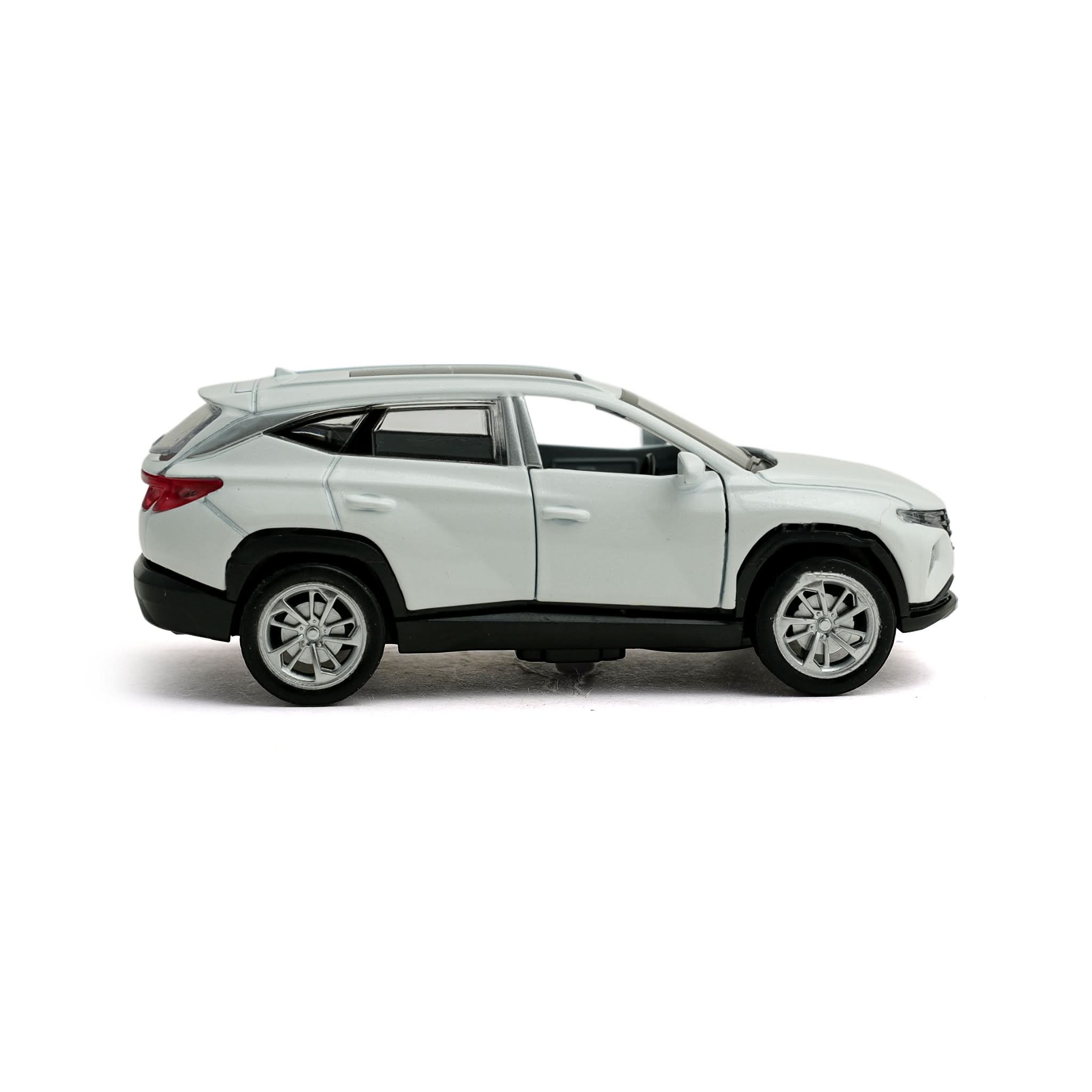 Die Cast Car With Light And Sound - White, Die-cast Model Car, Chase Value, Chase Value