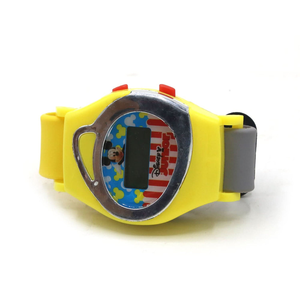 Kids Digital Character Watch - Yellow, Kids Watches, Chase Value, Chase Value