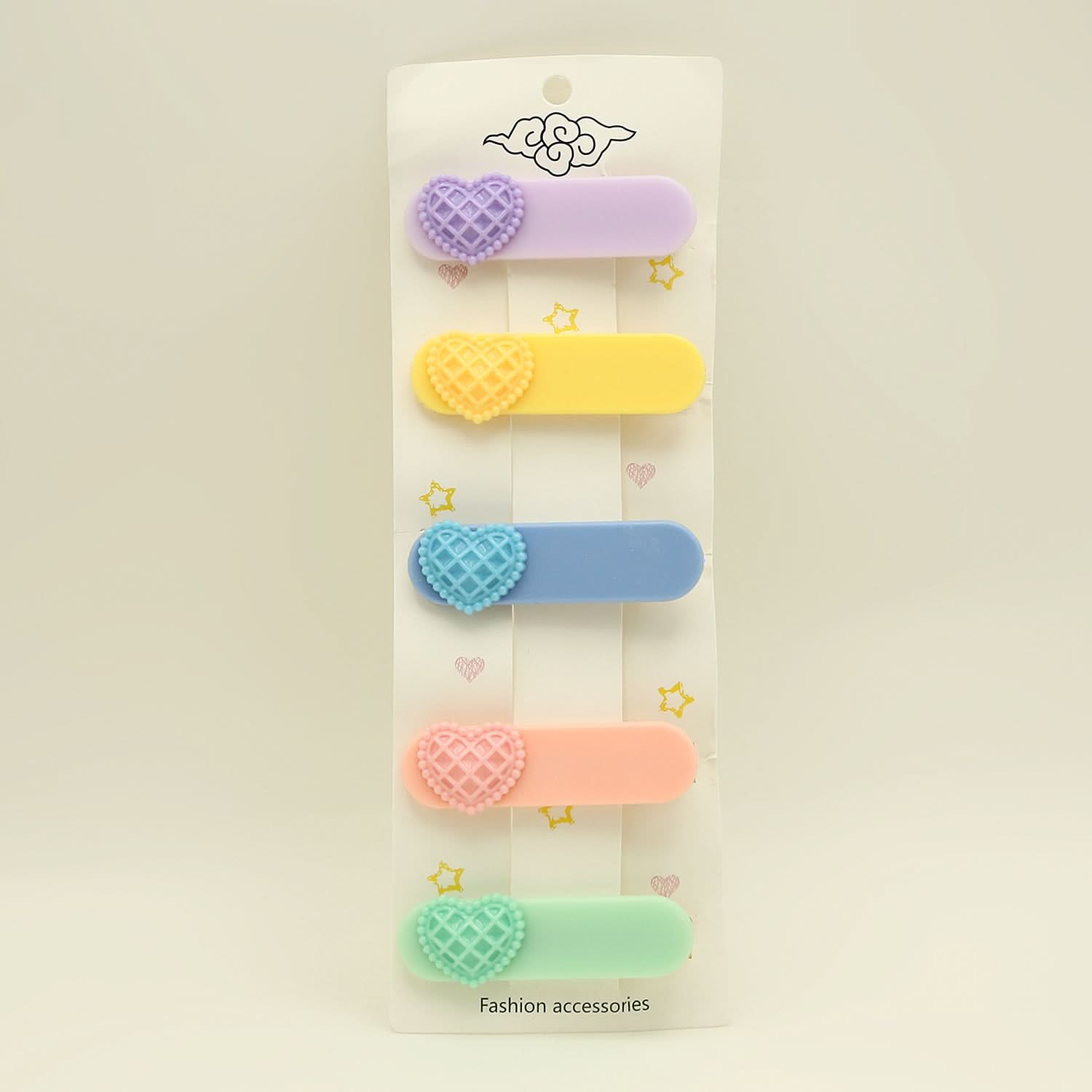 Girls Hair Pin Pack Of 5 - Multi Color, Girls Hair Accessories, Chase Value, Chase Value