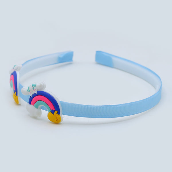 Girls Fancy Hair Band - Blue