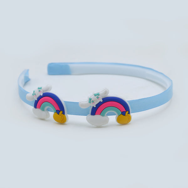 Girls Fancy Hair Band - Blue