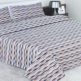 Double Bedsheet 3Pcs - Multi Color, Double Size Bed Sheet, Chase Value, Chase Value