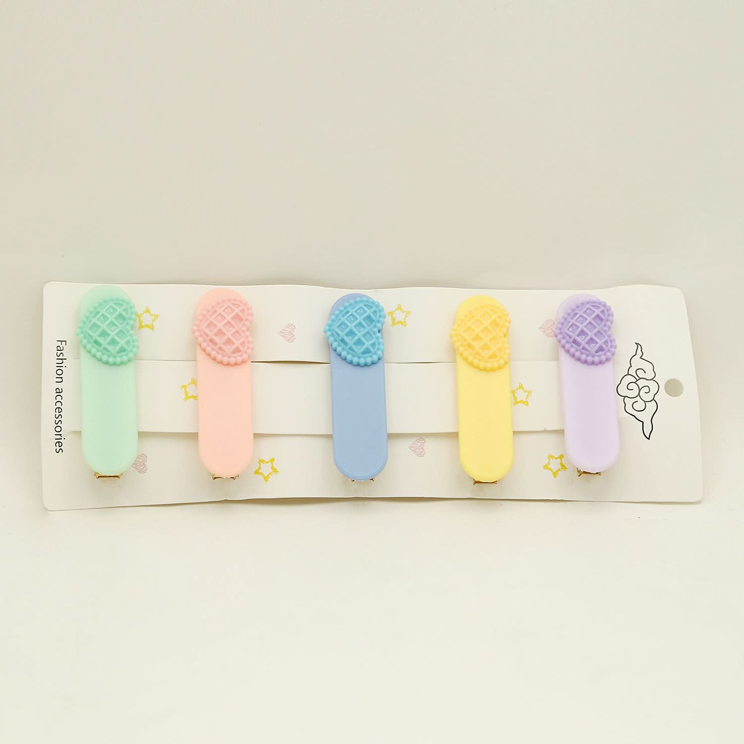 Girls Hair Pin Pack Of 5 - Multi Color, Girls Hair Accessories, Chase Value, Chase Value