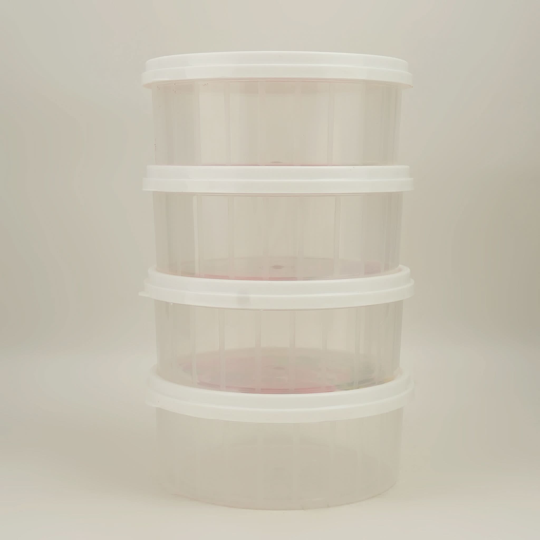 Sweety (4 Pcs) Box - White, Storage Boxes, Chase Value, Chase Value