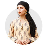 Women's 3 Piece Cambric Unstitched Suits