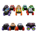 8 PCS Mini Monster Trucks Friction Powered Cars, Non-Remote Control, Chase Value, Chase Value