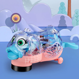 Duck Toy With Light and Music - Blue, Battery Operated Toys, Chase Value, Chase Value