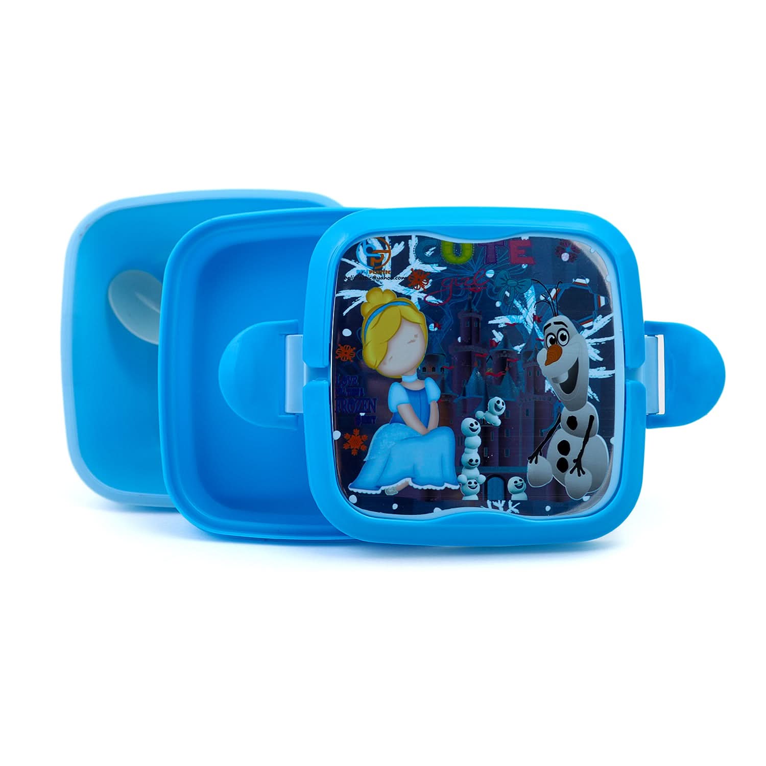 Cartoon Character Square Shape Lunch Box For Kids, Tiffin Boxes & Bottles, Chase Value, Chase Value
