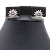 Women's Top Zircon - Golden, Women Earrings & Tops, Chase Value, Chase Value