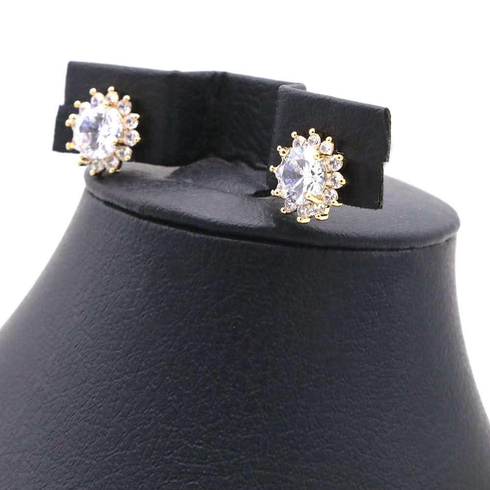 Women's Top Zircon - Golden, Women Earrings & Tops, Chase Value, Chase Value
