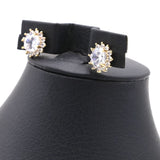 Women's Top Zircon - Golden, Women Earrings & Tops, Chase Value, Chase Value