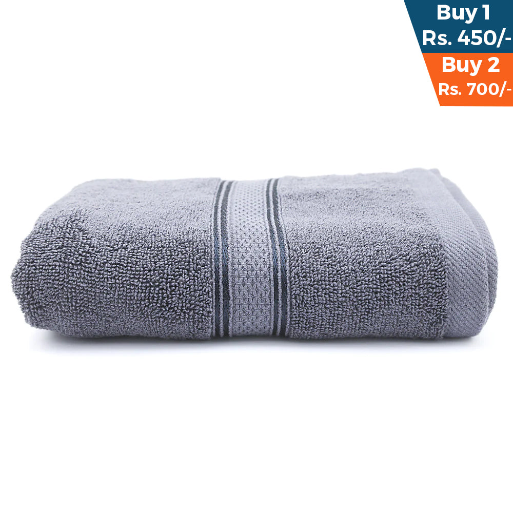 Bath Towel - Charcoal, Bath Towels, Chase Value, Chase Value