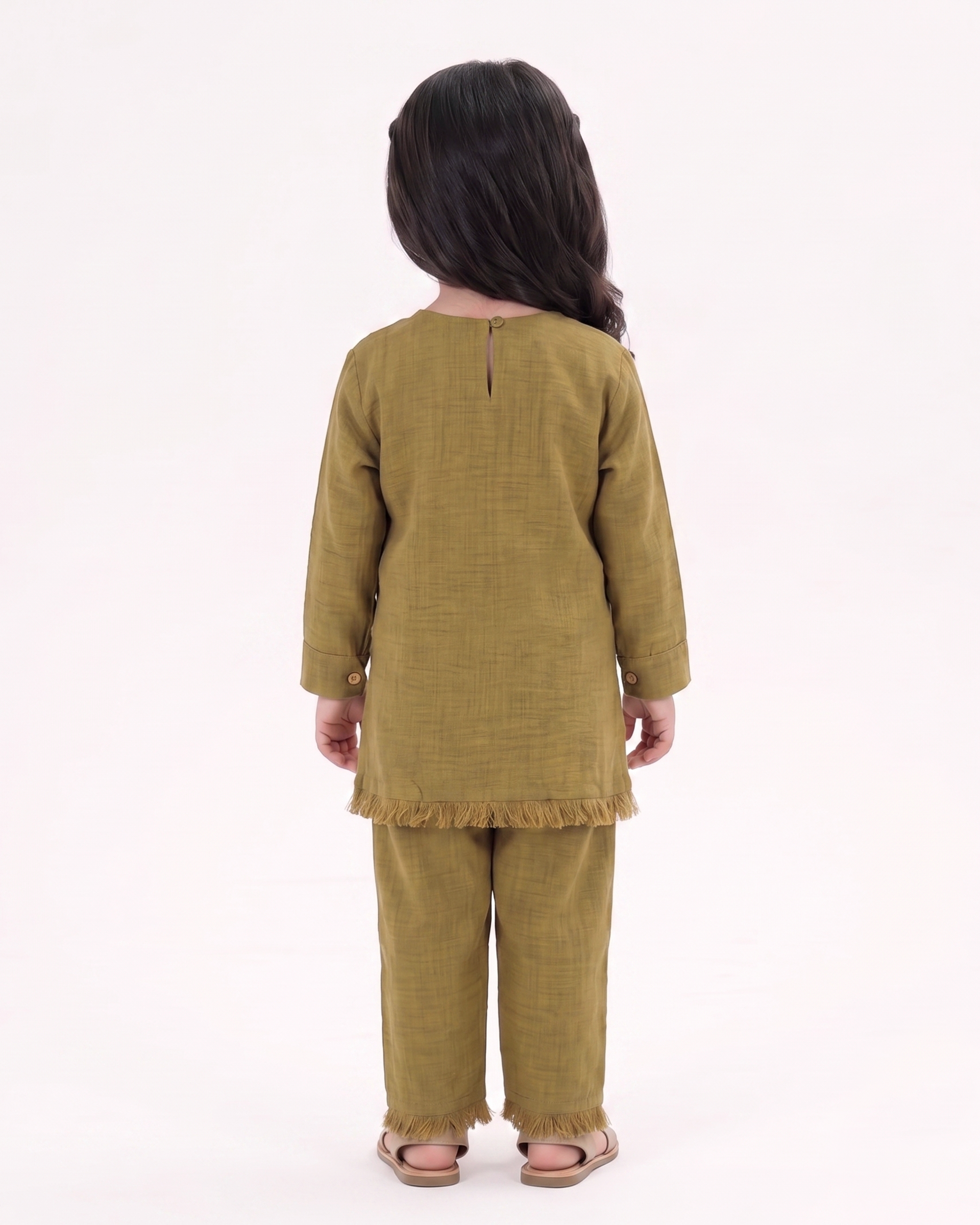 Eminent Girls' Fusion Dyed 2 Pc Suit