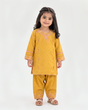Eminent Girls' Signature Embroidered Dyed 2 Pc Suit