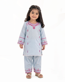 Eminent Girls' Signature Embroidered Dyed 2 Pc Suit