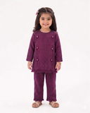 Eminent Girls' Fusion Dyed 2 Pc Suit