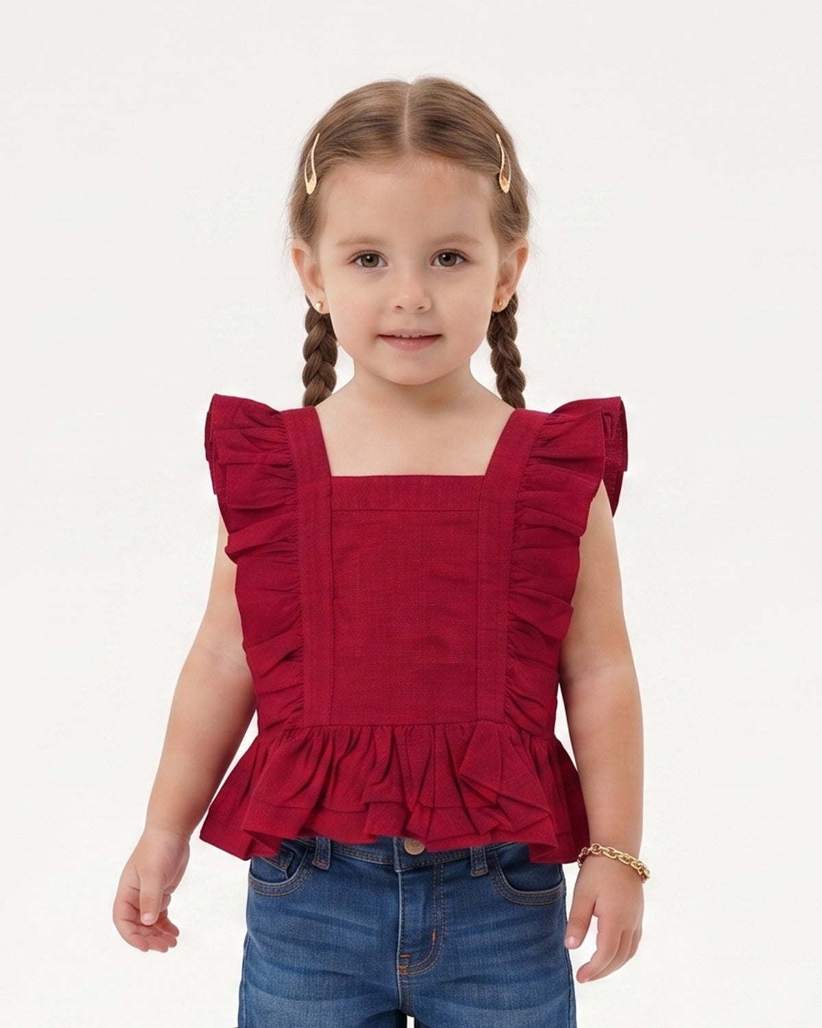 Eminent Girls' Plain Top