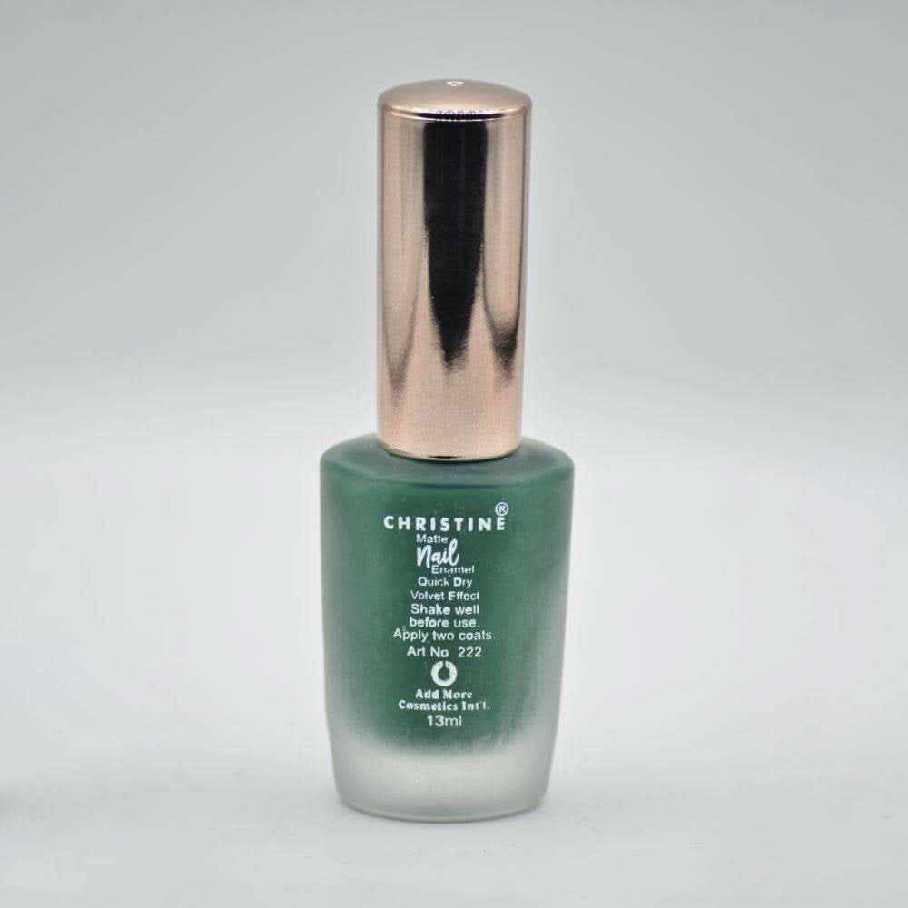 Christine Matte Nail Enamel Shade - 202, Nails, Christine, Chase Value
