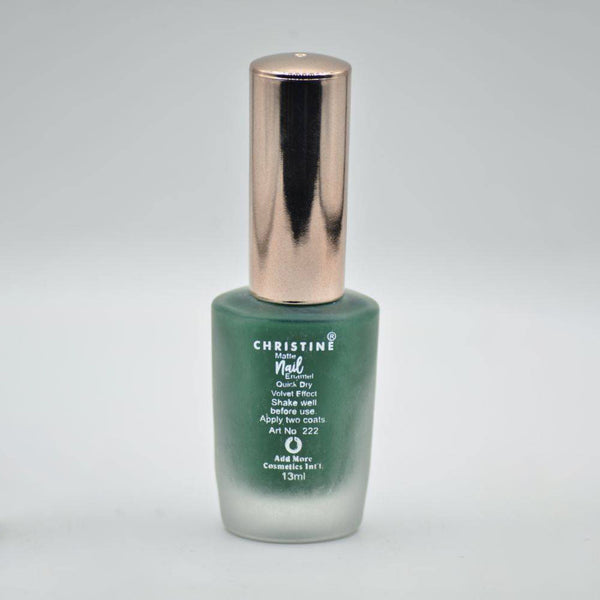 Christine Matte Nail Enamel Shade - 202, Nails, Christine, Chase Value