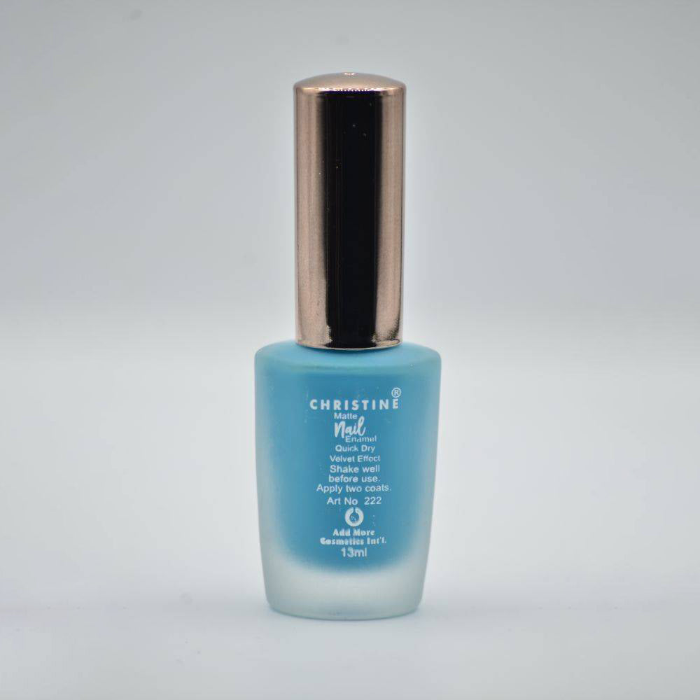 Christine Matte Nail Enamel Shade - 209, Nails, Christine, Chase Value