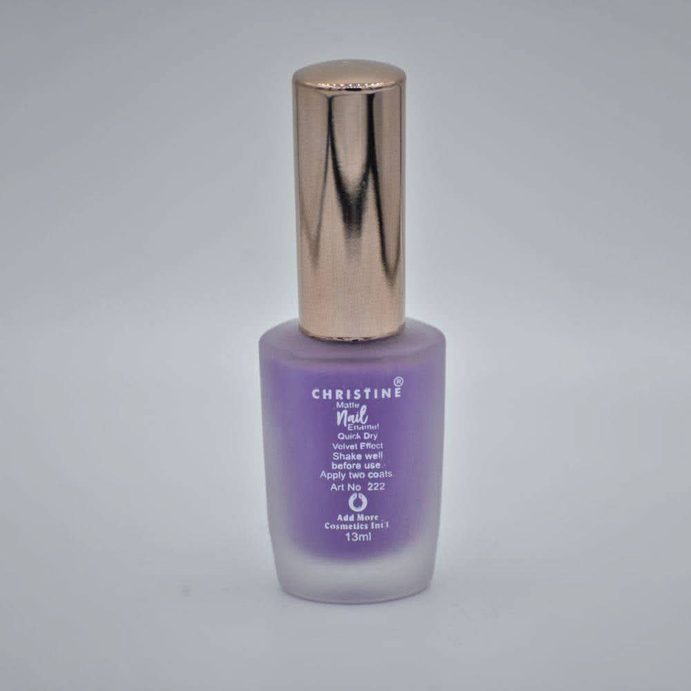 Christine Matte Nail Enamel Shade - 213, Nails, Christine, Chase Value