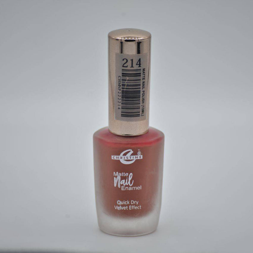 Christine Matte Nail Enamel Shade - 214