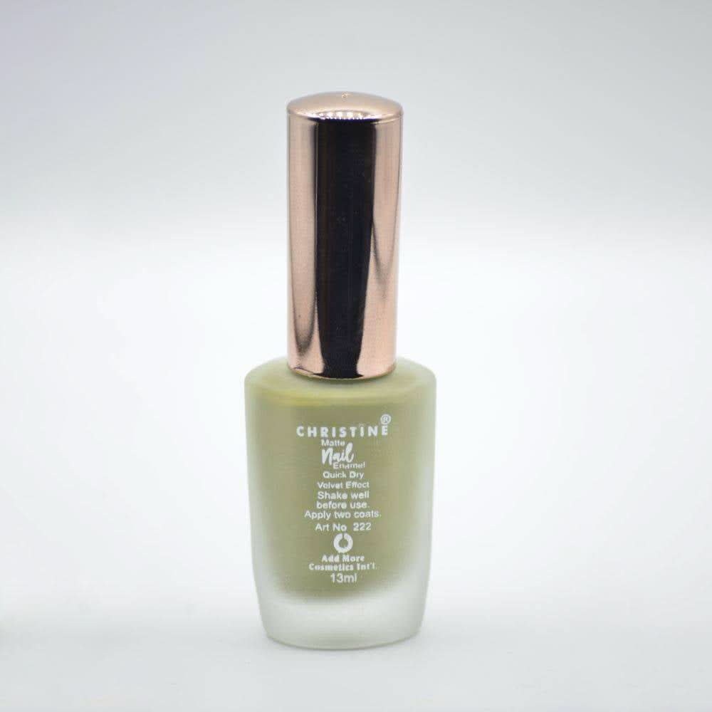 Christine Matte Nail Enamel Shade - 215, Nails, Christine, Chase Value
