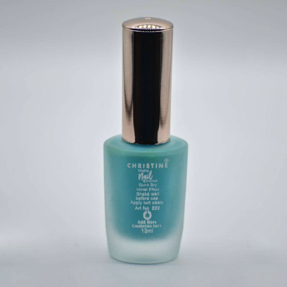 Christine Matte Nail Enamel Shade - 230, Nails, Christine, Chase Value