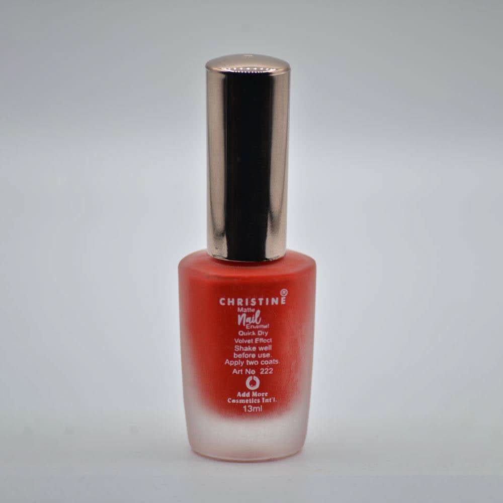 Christine Matte Nail Enamel Shade - 216, Nails, Christine, Chase Value