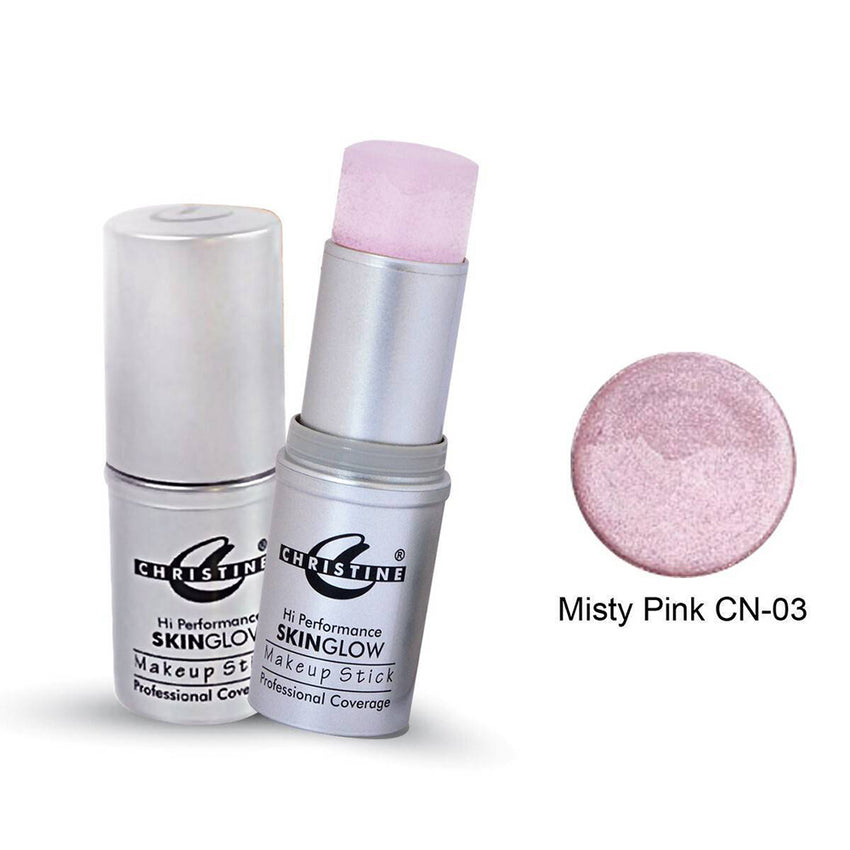 Christine Skin Glow Makeup Paint Stick - Shade 03 Misty Pink, Highlighter, Christine, Chase Value