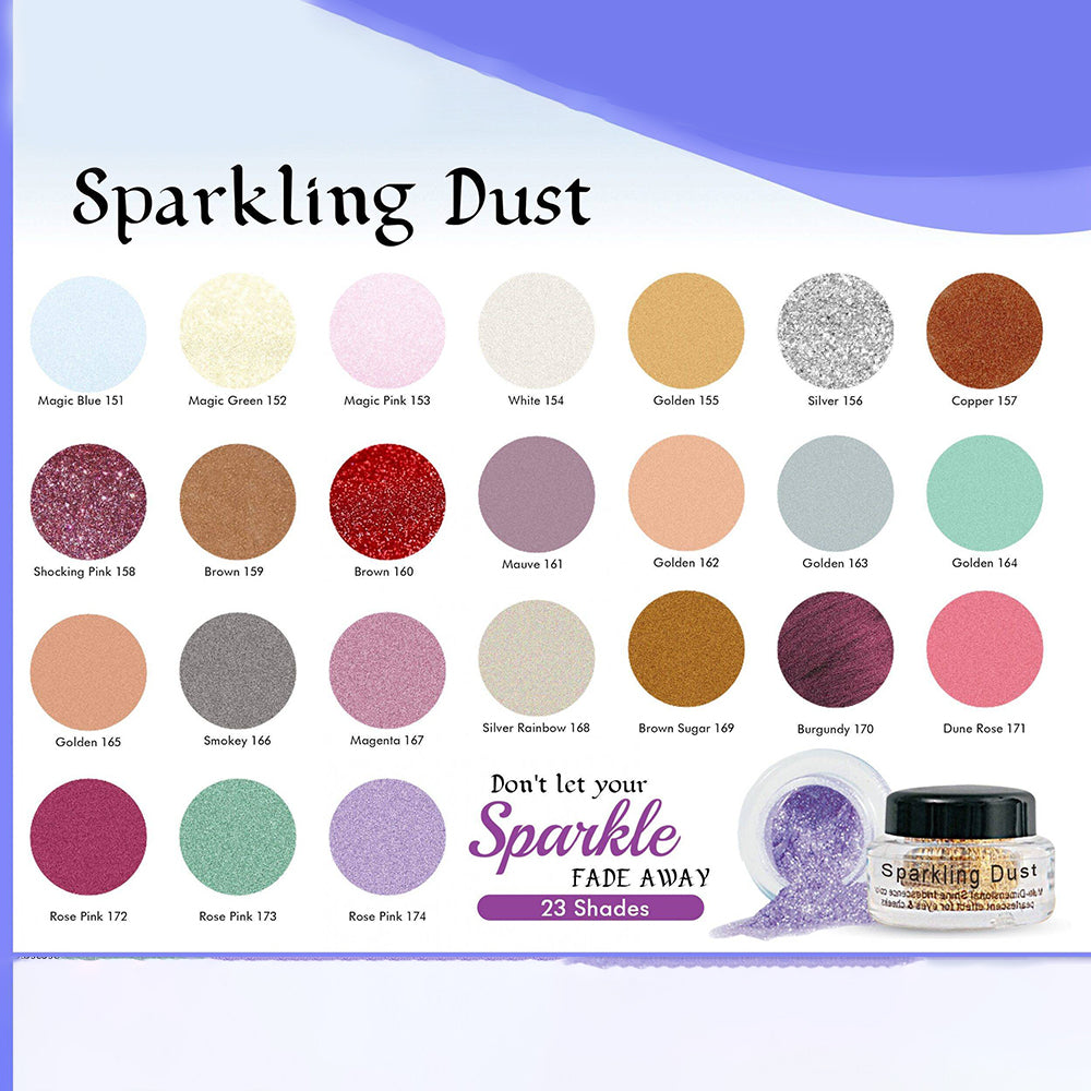Christine Sparkling Dust - Shade 159 Brown, Eyeshadow, Christine, Chase Value