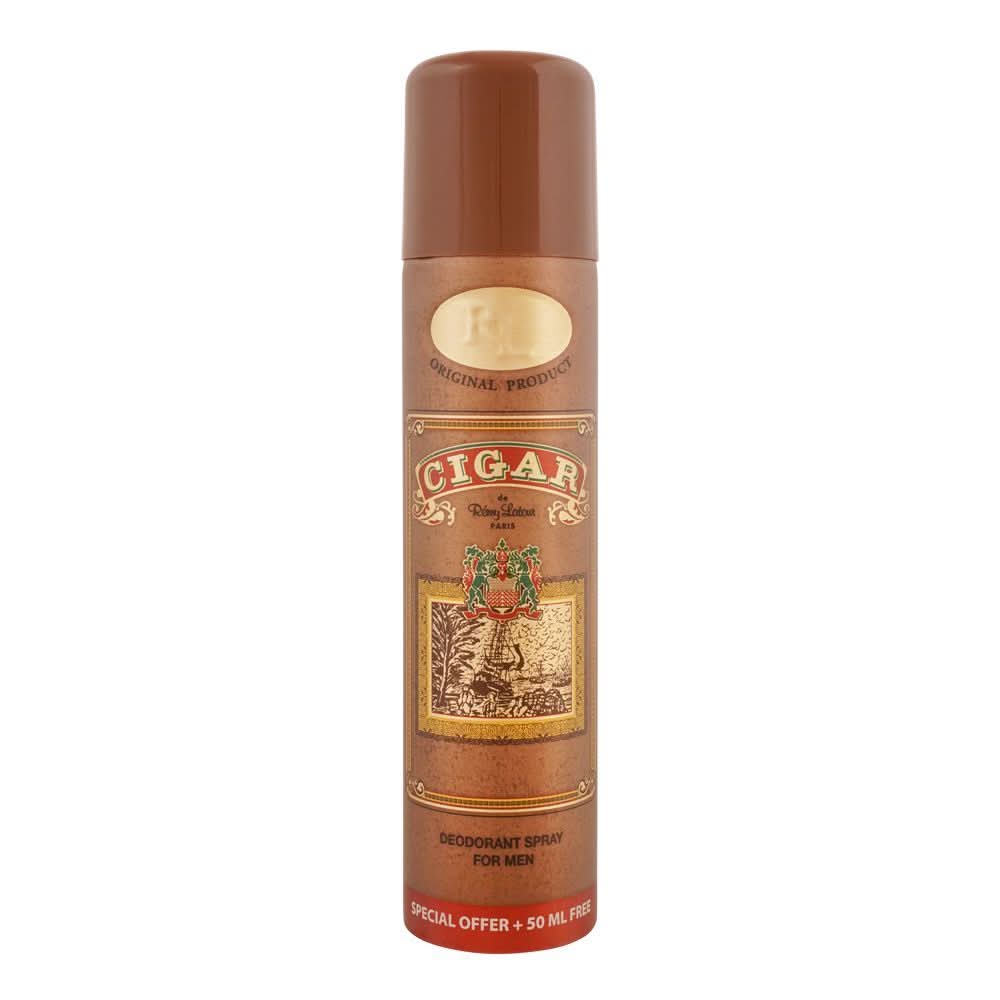 Cigar For Men Deodorant Spray, 200ml + 50ml Free, Men Perfumes, Cigar, Chase Value