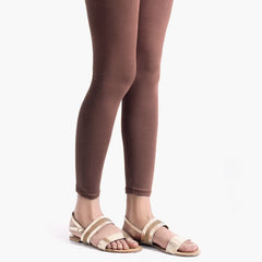 Eminent Women's Plain Tights - Coffee, Women Pants & Tights, Eminent, Chase Value