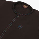 Boys Embroidered Shalwar Suit - Coffee, Boys Shalwar Kameez, Chase Value, Chase Value