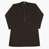 Boys Embroidered Shalwar Suit - Coffee, Boys Shalwar Kameez, Chase Value, Chase Value