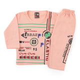 Newborn Boys Full Sleeves Suit - Peach, Newborn Boys Sets & Suits, Chase Value, Chase Value
