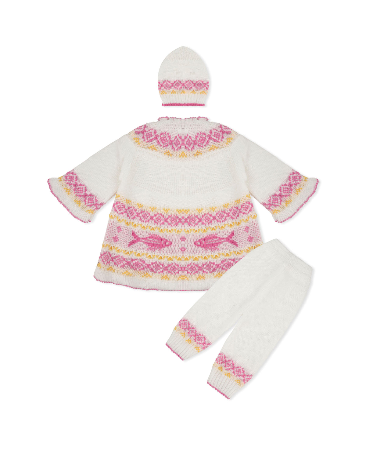 Newborn Girls Irani Suit 3 Piece Set, Newborn Girls Sets & Suits, Chase Value, Chase Value