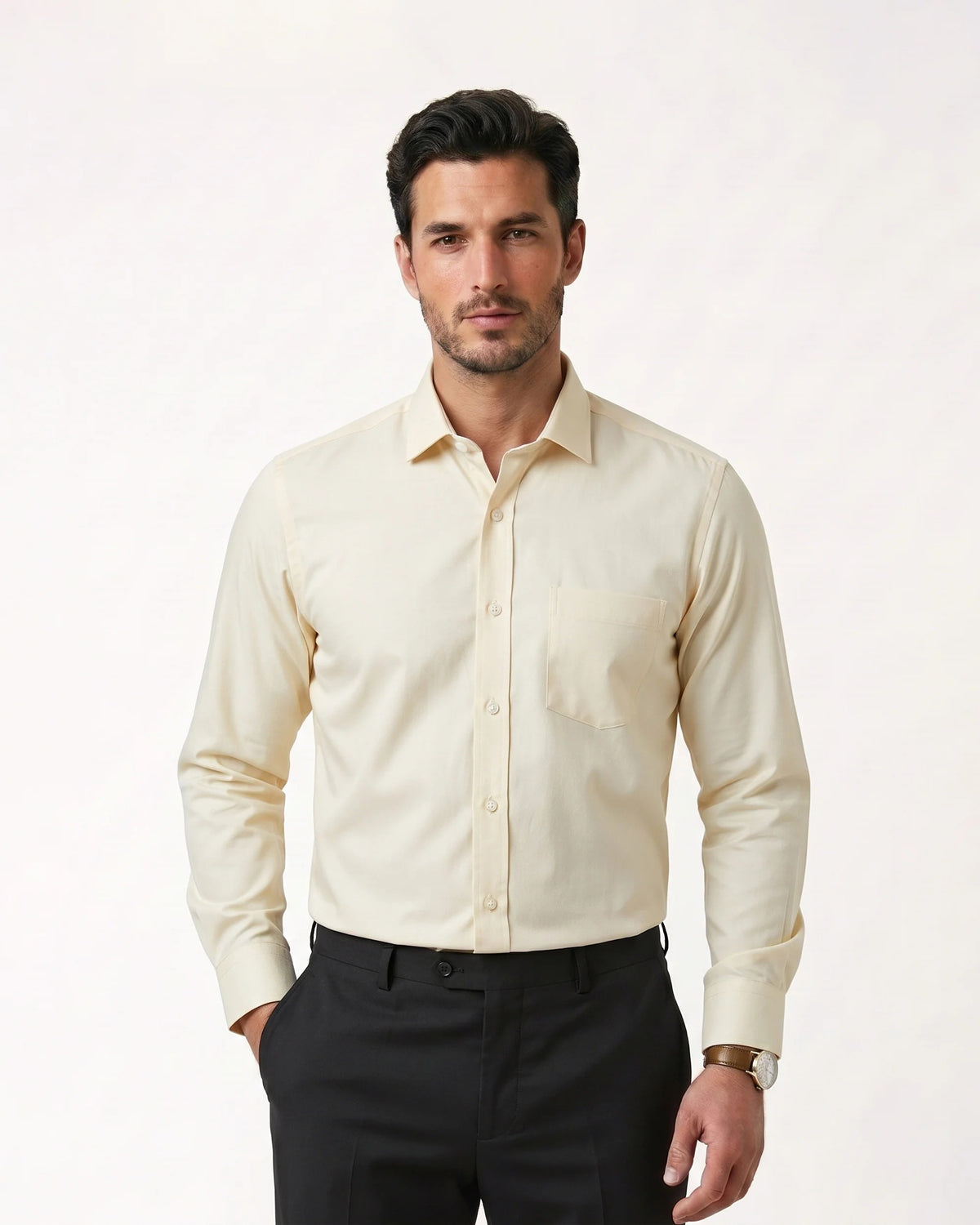 Eminent Men's Plain Formal Shirt