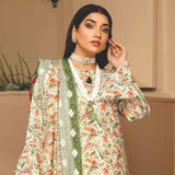 Nizha Linen Printed Luxury Zari Jacquard Unstitched 3Pcs Suit, Women, 3Pcs Shalwar Suit, Rashid Textiles, Chase Value