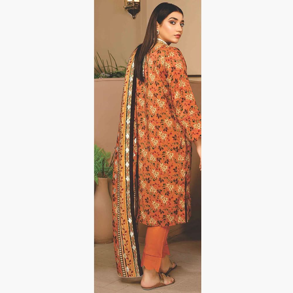 Nizha Linen Printed Luxury Zari Jacquard Unstitched 3Pcs Suit, Women, 3Pcs Shalwar Suit, Rashid Textiles, Chase Value