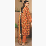 Nizha Linen Printed Luxury Zari Jacquard Unstitched 3Pcs Suit, Women, 3Pcs Shalwar Suit, Rashid Textiles, Chase Value