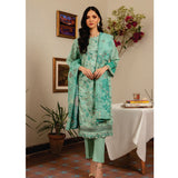 Rashid Sahl Printed Embroidered Lawn Unstitched 3Pcs Suit - 7431, Women, 3Pcs Shalwar Suit, Rashid Textiles, Chase Value