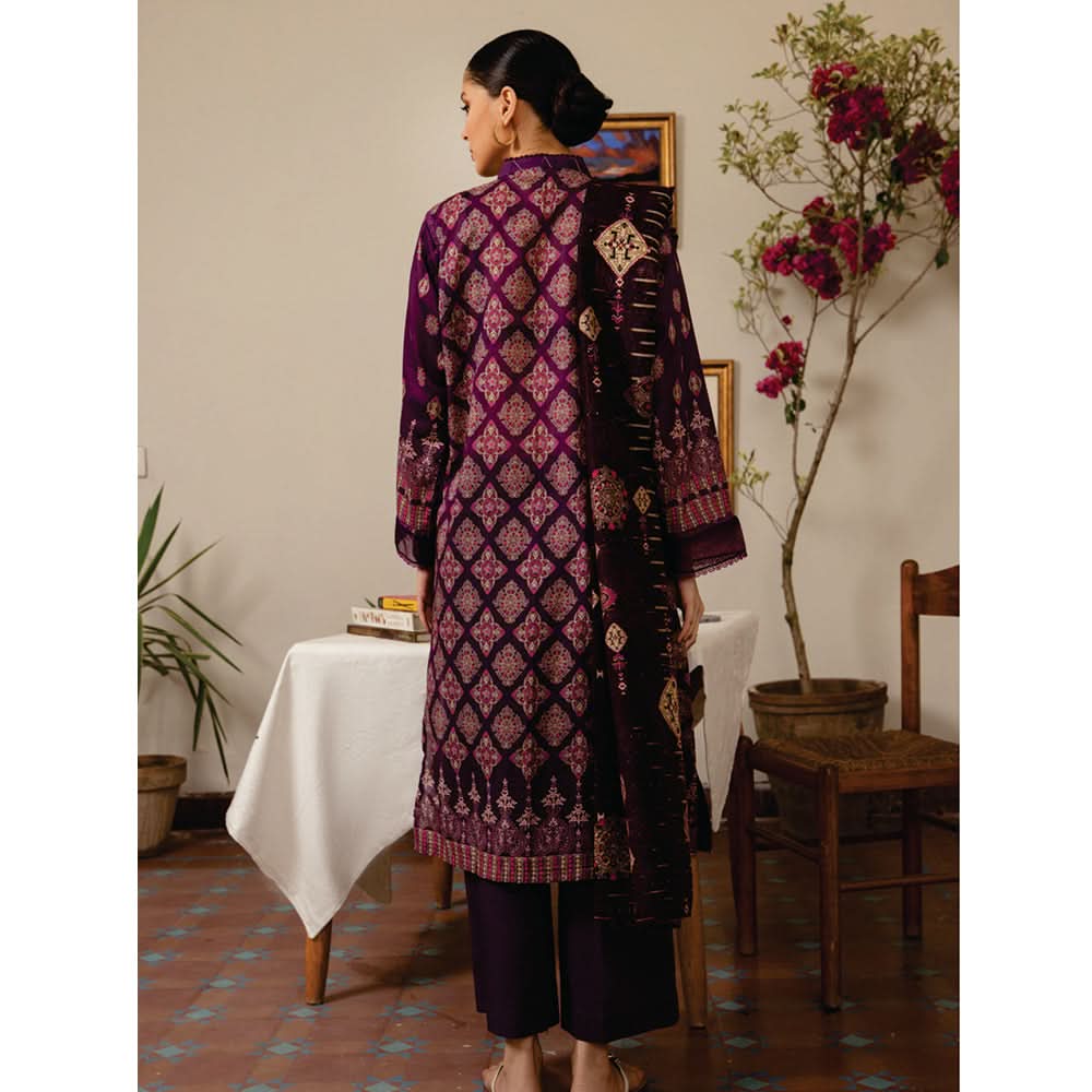 Rashid Sahl Printed Embroidered Lawn Unstitched 3Pcs Suit - 7432, Women, 3Pcs Shalwar Suit, Rashid Textiles, Chase Value