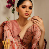 Rashid Sahl Printed Embroidered Lawn Unstitched 3Pcs Suit - 7433, Women, 3Pcs Shalwar Suit, Rashid Textiles, Chase Value