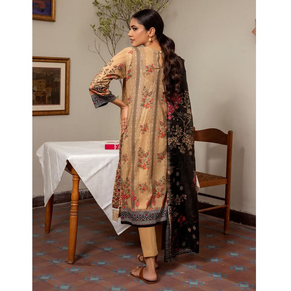 Rashid Sahl Printed Embroidered Lawn Unstitched 3Pcs Suit - 7436, Women, 3Pcs Shalwar Suit, Rashid Textiles, Chase Value