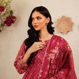 Rashid Sahl Printed Embroidered Lawn Unstitched 3Pcs Suit - 7437, Women, 3Pcs Shalwar Suit, Rashid Textiles, Chase Value