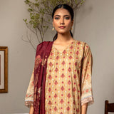 Rashid Sahl Printed Embroidered Lawn Unstitched 3Pcs Suit - 7439, Women, 3Pcs Shalwar Suit, Rashid Textiles, Chase Value